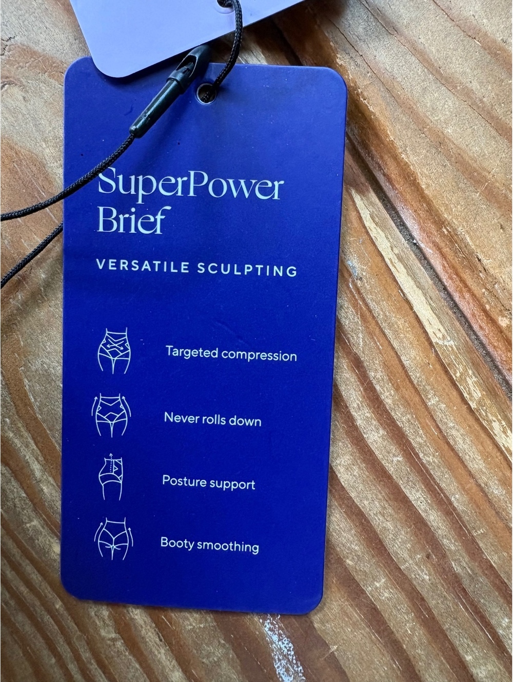 Honeylove SuperPower Brief Shapewear Runway Black XS NWT - Picture 4 of 9
